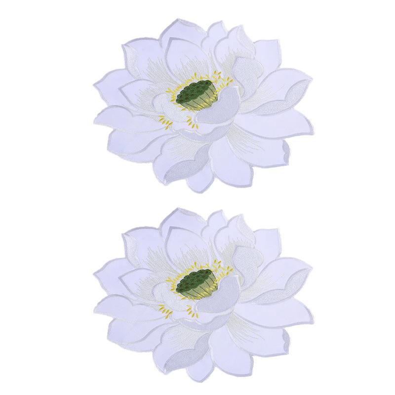 2 шт. Подставка под тарелку Элегантный вышитый лотос 35*35 см Подставка под чайник Деликатные скатерти НОВЫЕ Подставки под чашки Теплоизолированные обеденные коврики 35*35cm
2 шт. Подставка под тарелку Элегантный вышитый лотос 35*35 см Подставка под чайник Деликатные скатерти НОВЫЕ Подставки под чашки Теплоизолированные обеденные коврики 35*35cm