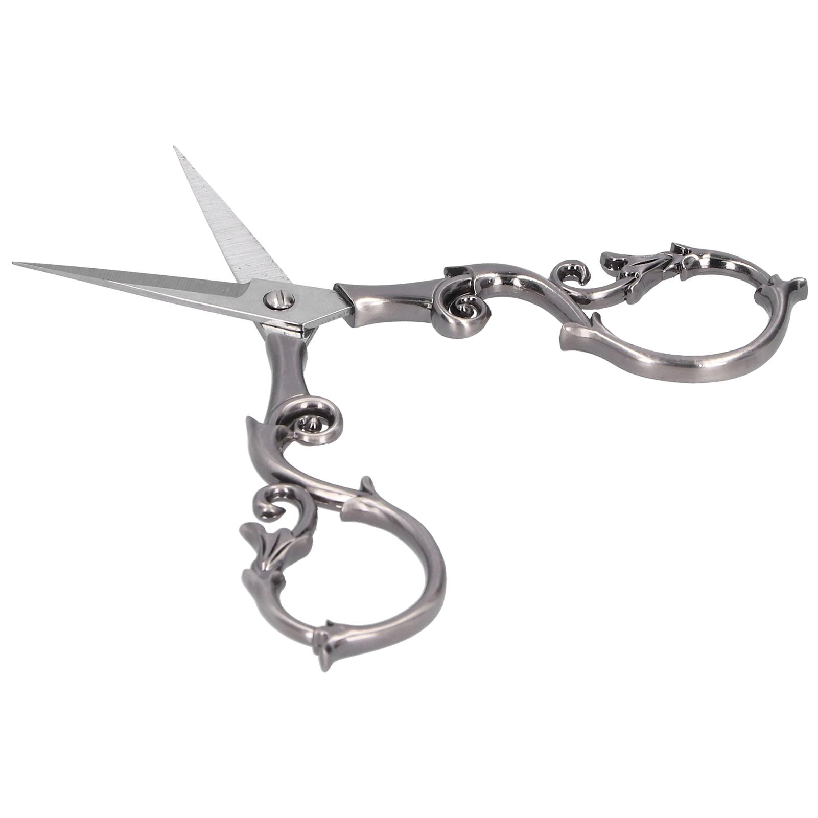 Ретро Ножницы Нержавеющая Сталь Форма Тыквы DIY Винтажные Маленькие Вышивальные Режущие Инструменты Серо-Серебристые серебряный