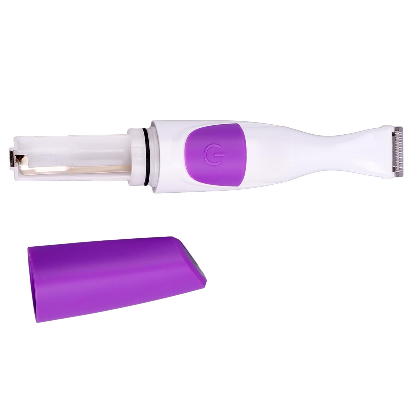 2 in 1 Women Epilator Hair Removal Wet Dry Electric Cordless Flexible Head Bikini Trimmer Epilator Purple
2 in 1 Women Epilator Hair Removal Wet Dry Electric Cordless Flexible Head Bikini Trimmer Epilator Purple