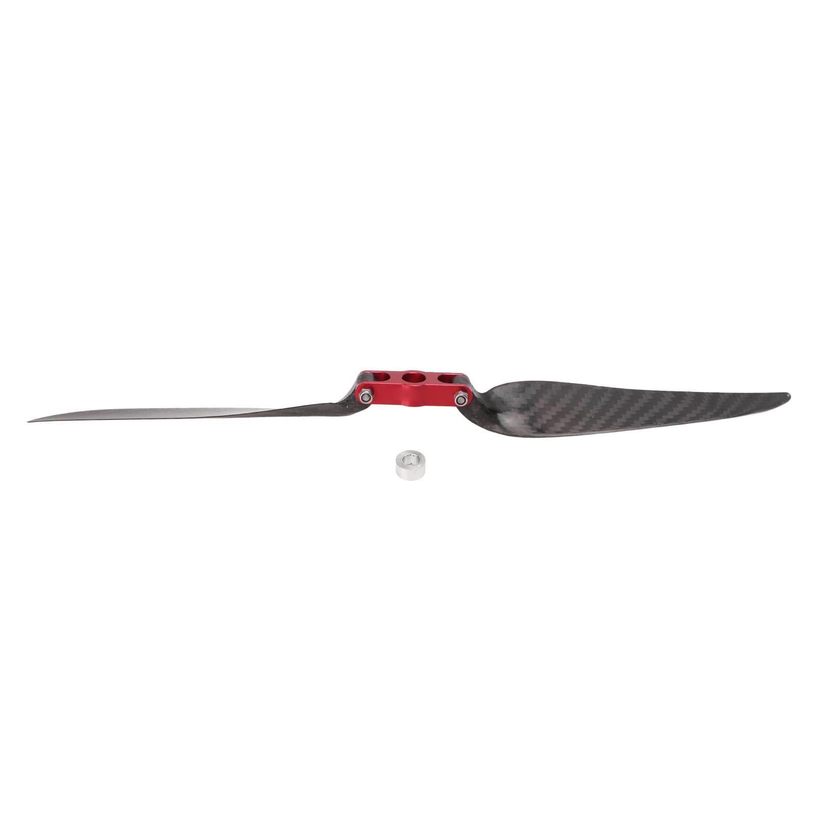 305mm12in RC Propeller Carbon Fiber Aluminium Alloy Folding Propeller with Adapter Ring for Fixed
305mm12in RC Propeller Carbon Fiber Aluminium Alloy Folding Propeller with Adapter Ring for Fixed