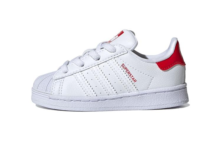 Детские кроссовки Adidas Originals с нескользящей подошвой, низкие, для малышей, Белые с красным, для младенцев и малышей FW0825 21
Детские кроссовки Adidas Originals с нескользящей подошвой, низкие, для малышей, Белые с красным, для младенцев и малышей FW0825 21