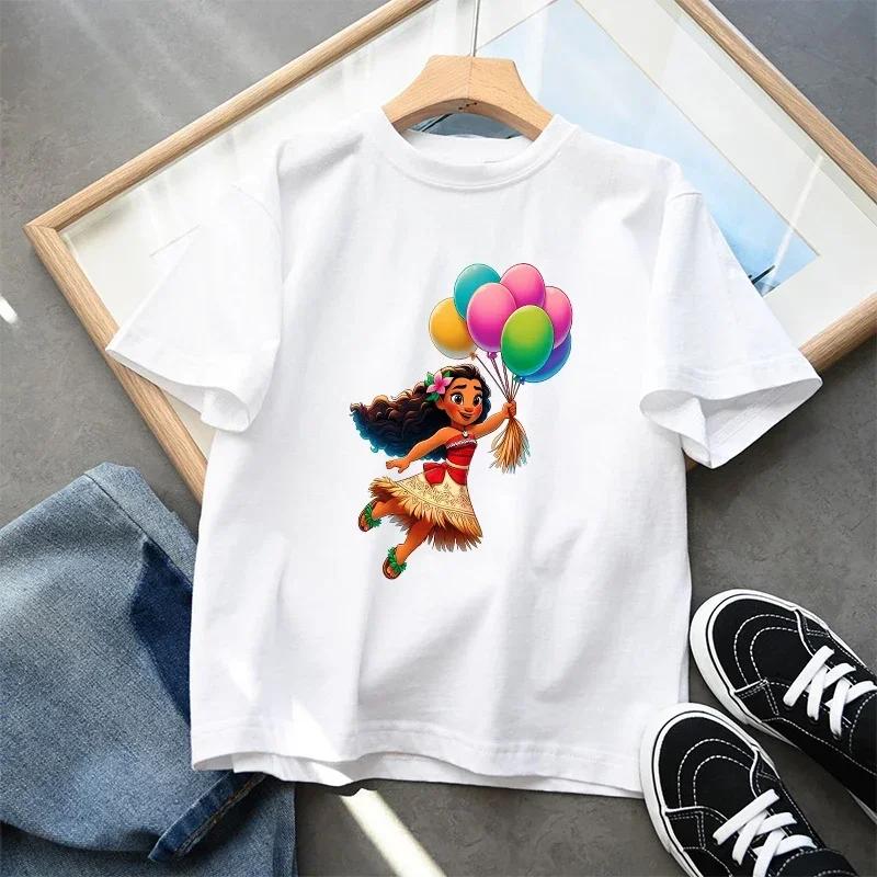Disney Moana 2 Kids Short Sleeve T-Shirt Girls Summer Casual Tops Anime Cartoon Fashion Pullover Loose Fitting Children Clothing 100
Disney Moana 2 Kids Short Sleeve T-Shirt Girls Summer Casual Tops Anime Cartoon Fashion Pullover Loose Fitting Children Clothing 100