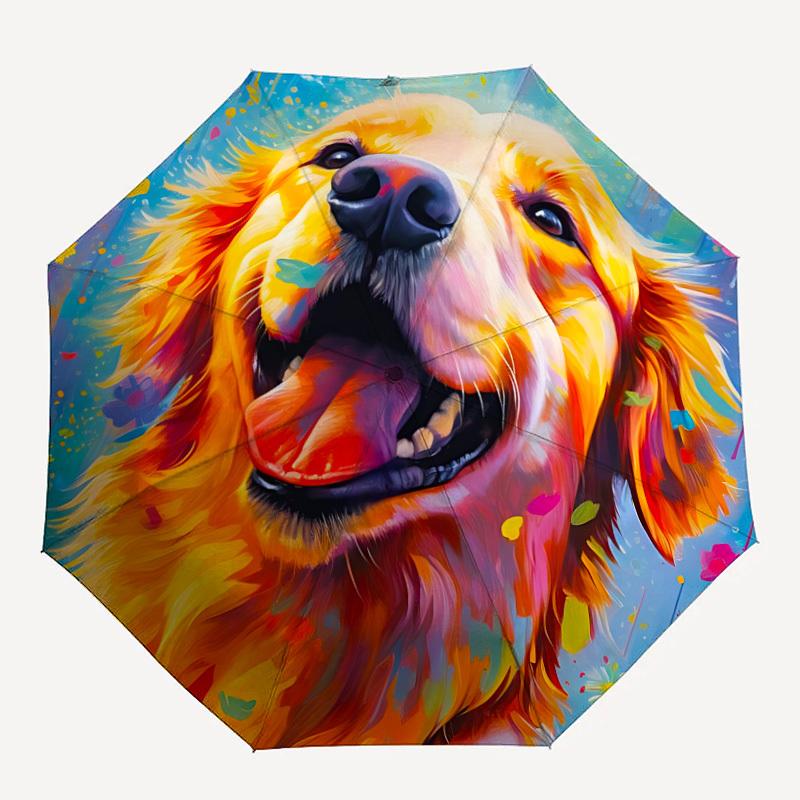 1PC Golden Retriever Artwork Automatic Opening And Closing, Sturdy Iron Frame, Portable Folding Design, Suitable For Men And Women In All Seasons91
1PC Golden Retriever Artwork Automatic Opening And Closing, Sturdy Iron Frame, Portable Folding Design, Suitable For Men And Women In All Seasons91