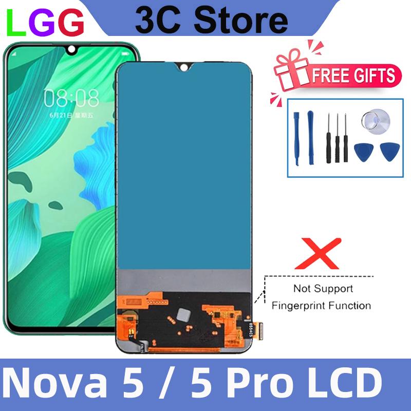 LCD Display for Huawei Nova 5 / 5 Pro Touch Screen Digitizer Assembly Replacement Parts Nova 5/5 Pro(4K HD)
LCD Display for Huawei Nova 5 / 5 Pro Touch Screen Digitizer Assembly Replacement Parts Nova 5/5 Pro(4K HD)