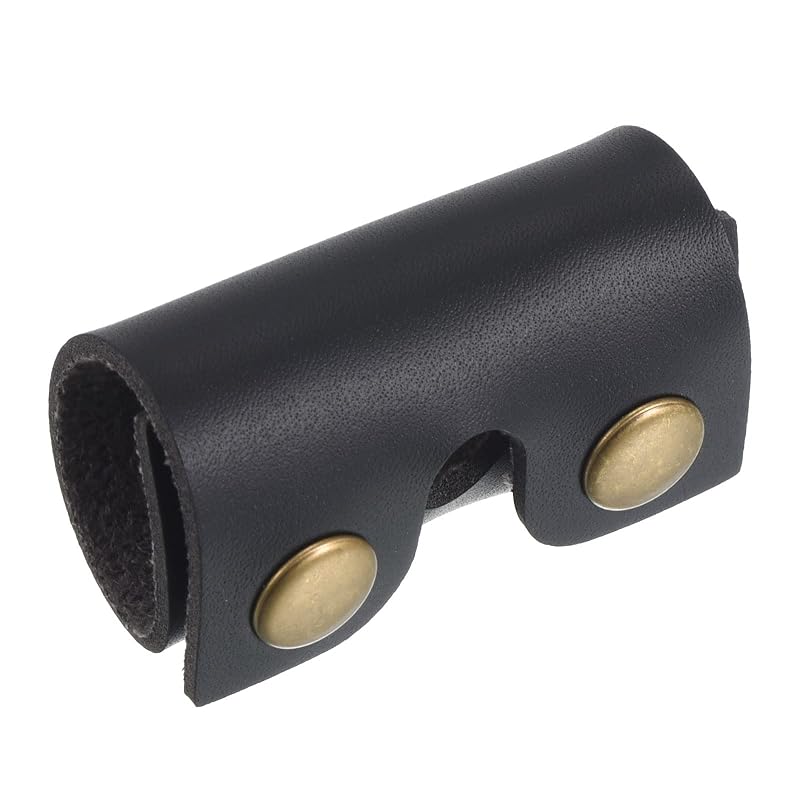 PATIKIL Leather razor head protection cover Double edge safety razor head protection sheath shaver tip cover for travel black
PATIKIL Leather razor head protection cover Double edge safety razor head protection sheath shaver tip cover for travel black