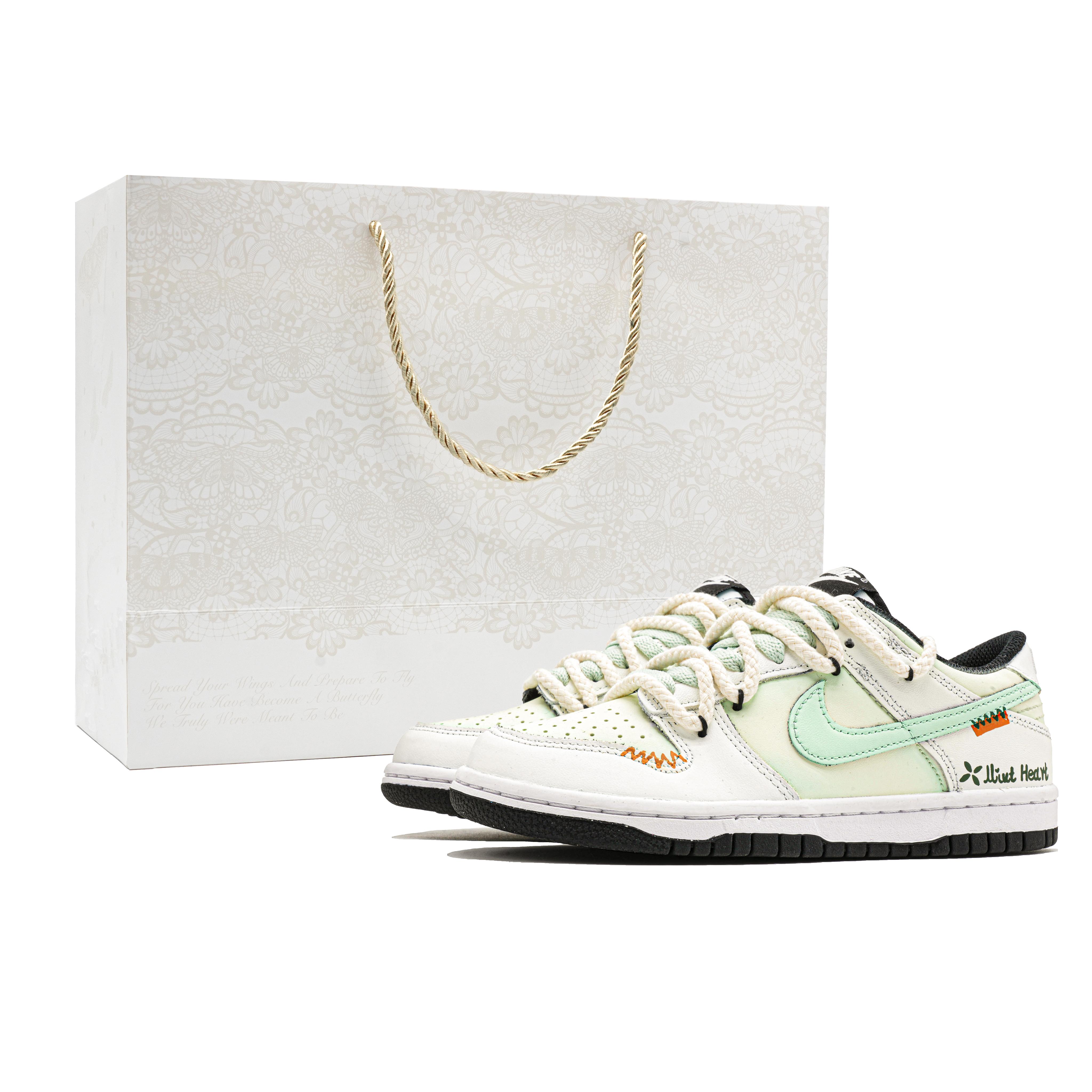 Nike Dunk Mint Ice Shoes Cushioning, Wear Resistant Low top Skateboard Shoes Unisex White Green DD1503-101(Team1096-) 36
Nike Dunk Mint Ice Shoes Cushioning, Wear Resistant Low top Skateboard Shoes Unisex White Green DD1503-101(Team1096-) 36