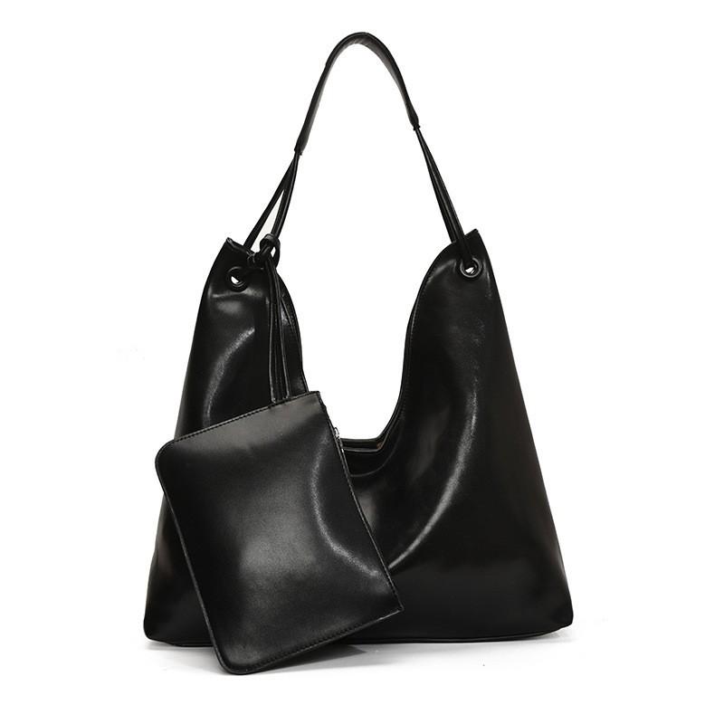 Simple High-end Large-capacity Commuting Shoulder Bag Women. Korean Style Armpit All-matching Class Tote Bag. чорний
Simple High-end Large-capacity Commuting Shoulder Bag Women. Korean Style Armpit All-matching Class Tote Bag. чорний