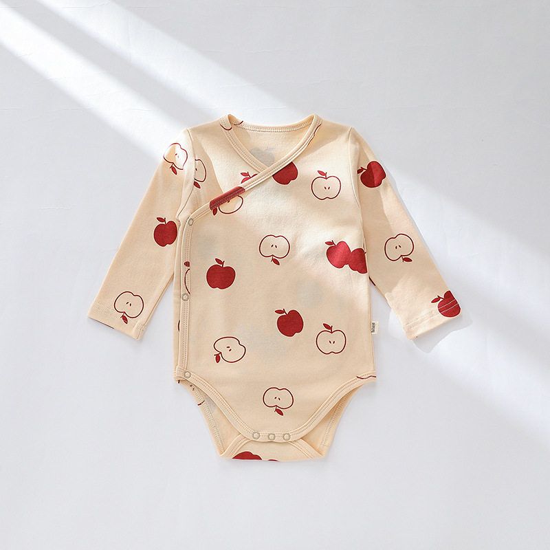 2026 European and American Cotton Newborn Baby Romper Jumpsuit Infant Spring and Autumn Long-Sleeve Onesie with Side Opening Red Apple Bag Butt Shirt 80
2026 European and American Cotton Newborn Baby Romper Jumpsuit Infant Spring and Autumn Long-Sleeve Onesie with Side Opening Red Apple Bag Butt Shirt 80
