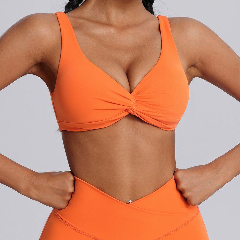 Fashion New Arrival Nude Feel Sports Intimates Women s Sexy Kinky Bubble Wrap Yoga Bra Beauty Back with Chest Pad High Elastic Quick-Drying Eurocode (M) Vibrant orange
Fashion New Arrival Nude Feel Sports Intimates Women s Sexy Kinky Bubble Wrap Yoga Bra Beauty Back with Chest Pad High Elastic Quick-Drying Eurocode (M) Vibrant orange