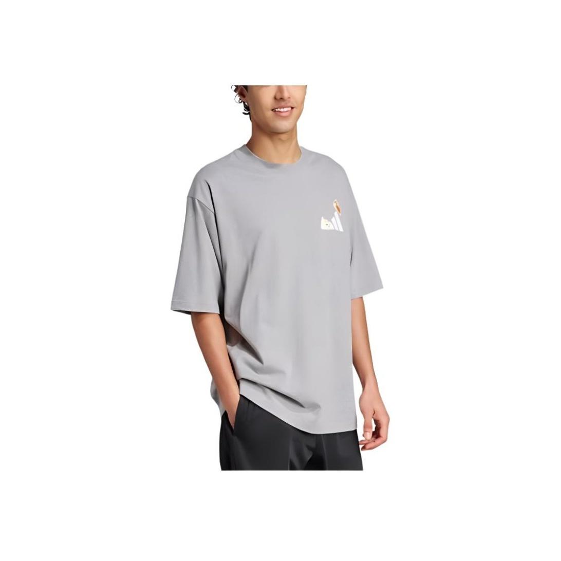 Adidas Sports Lifestyle Series Casual Minimalist Round Neck Short Sleeve T-Shirt Unisex Tops Heather-Gray JZ3265 XS
Adidas Sports Lifestyle Series Casual Minimalist Round Neck Short Sleeve T-Shirt Unisex Tops Heather-Gray JZ3265 XS