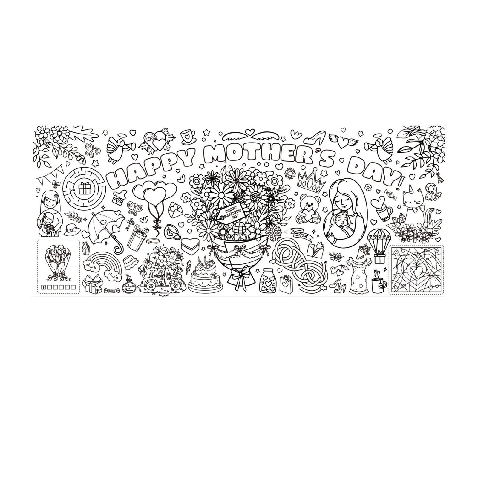 76x183cm Large Doodle Poster Paper for Kids Drawing Activities Suitable for Mother s Day and Children s Festival Creative Art Projects One Size
76x183cm Large Doodle Poster Paper for Kids Drawing Activities Suitable for Mother s Day and Children s Festival Creative Art Projects One Size