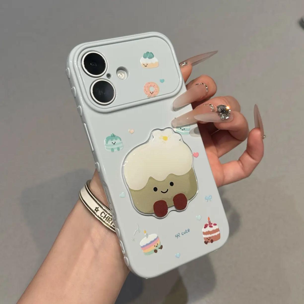 Cute Cake Cartoon Heart Window Case for iPhone 15/16 Pro & 17 Pro Max iPhone 16
Cute Cake Cartoon Heart Window Case for iPhone 15/16 Pro & 17 Pro Max iPhone 16