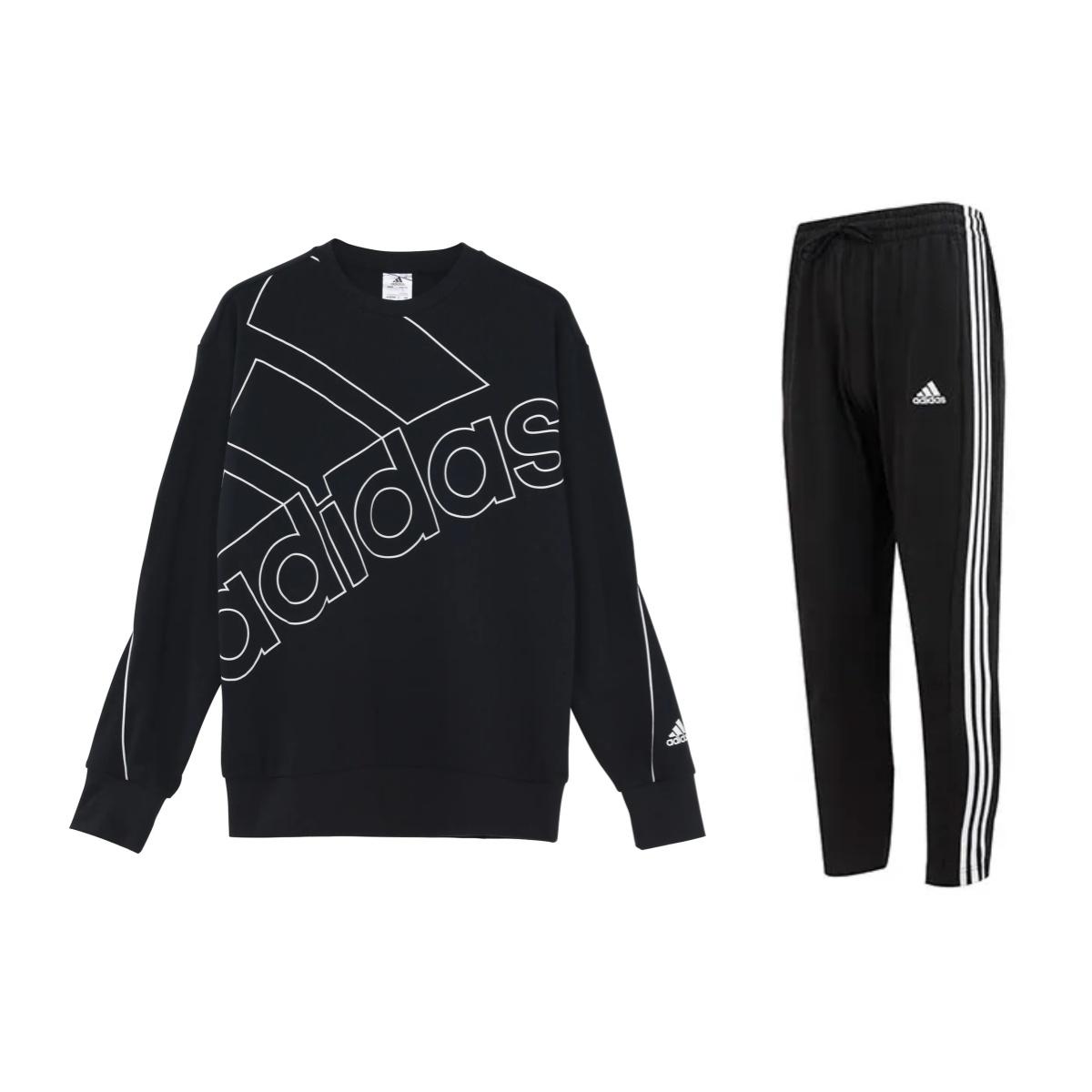 Adidas Printed Pullover Crew Neck American Vintage Long Sleeve Striped Logo Knit Sweatpants Casual Sports Set Men sets GK9374+IC0044_20240902163748 S
Adidas Printed Pullover Crew Neck American Vintage Long Sleeve Striped Logo Knit Sweatpants Casual Sports Set Men sets GK9374+IC0044_20240902163748 S
