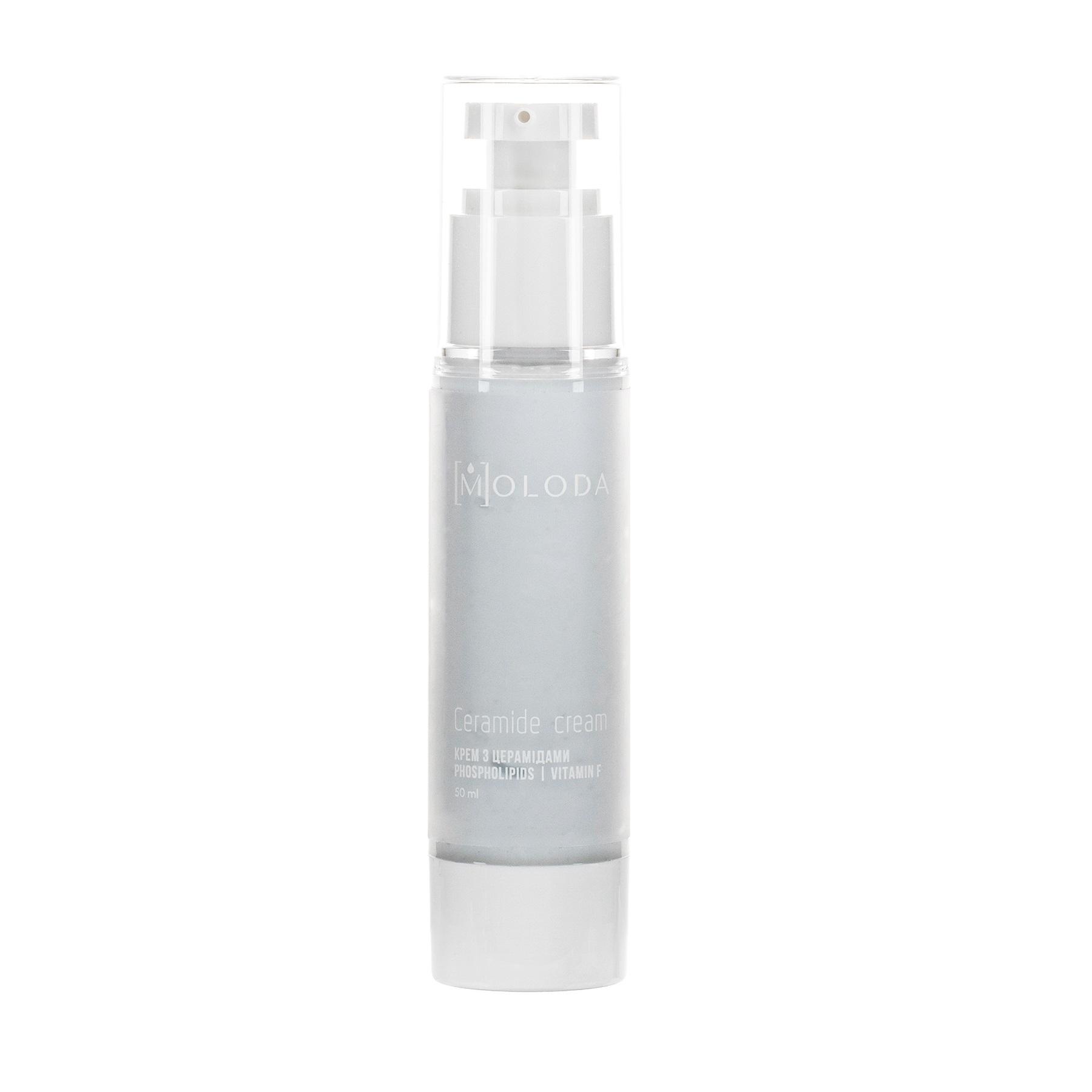 Успокаивающий крем с церамидами Ceramide cream Phospholipids Vitamin F Moloda 50 мл
Успокаивающий крем с церамидами Ceramide cream Phospholipids Vitamin F Moloda 50 мл