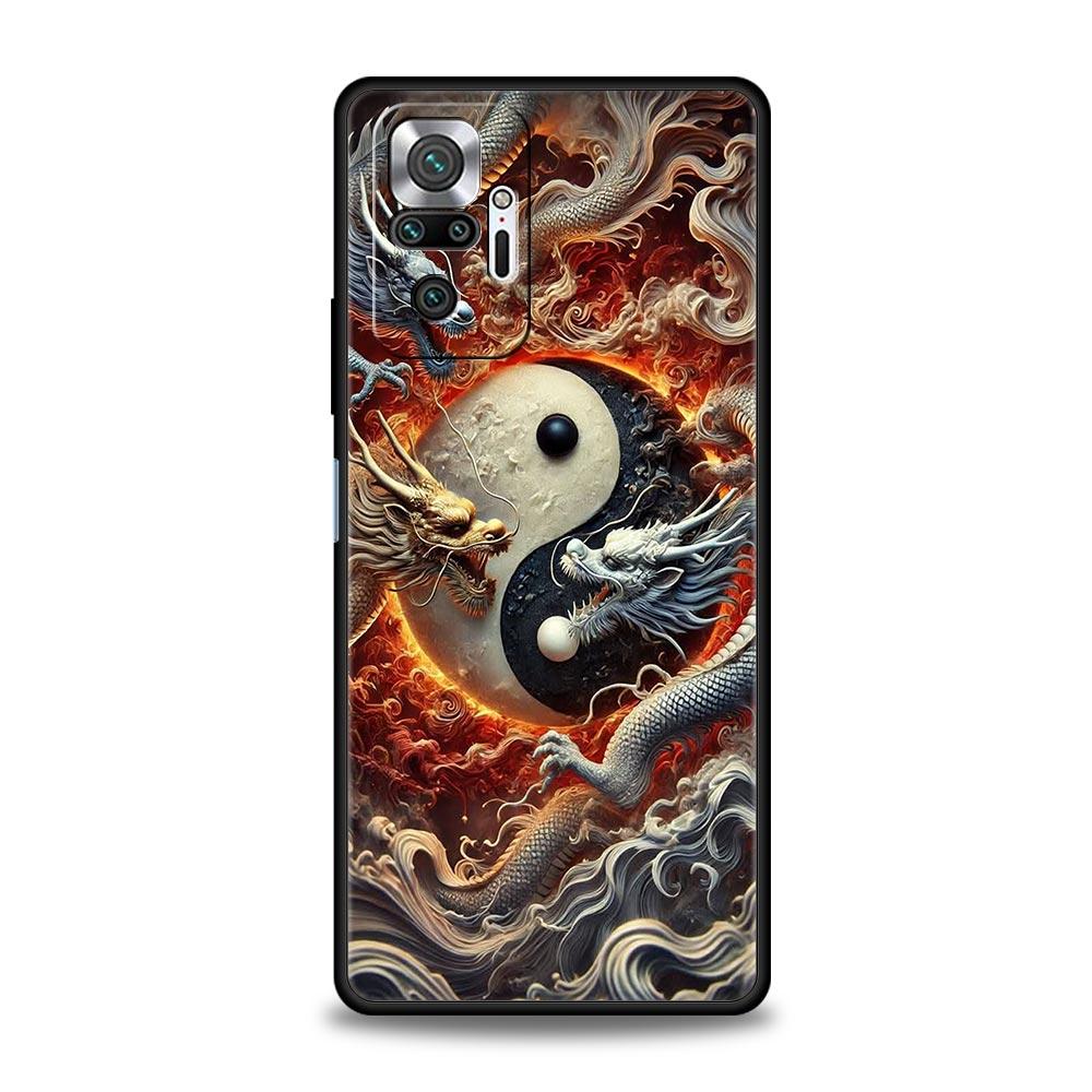 Chinoiserie Loong Flower Dragon Phone Case Cover for Redmi 14C 10C Note 15 14 13 12 10 11 K40 Pro Plus 5G Soft TPU Shell Capas Note 15 Pro 4G
Chinoiserie Loong Flower Dragon Phone Case Cover for Redmi 14C 10C Note 15 14 13 12 10 11 K40 Pro Plus 5G Soft TPU Shell Capas Note 15 Pro 4G