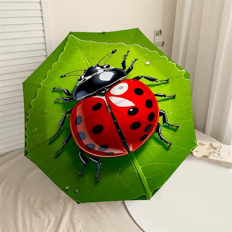 1pc ladybug leaf Automatic Open/Close Umbrella with Windproof, 8-Rib Sturdy Canopy, Durable Ribs, Fashionable Design1135A
1pc ladybug leaf Automatic Open/Close Umbrella with Windproof, 8-Rib Sturdy Canopy, Durable Ribs, Fashionable Design1135A