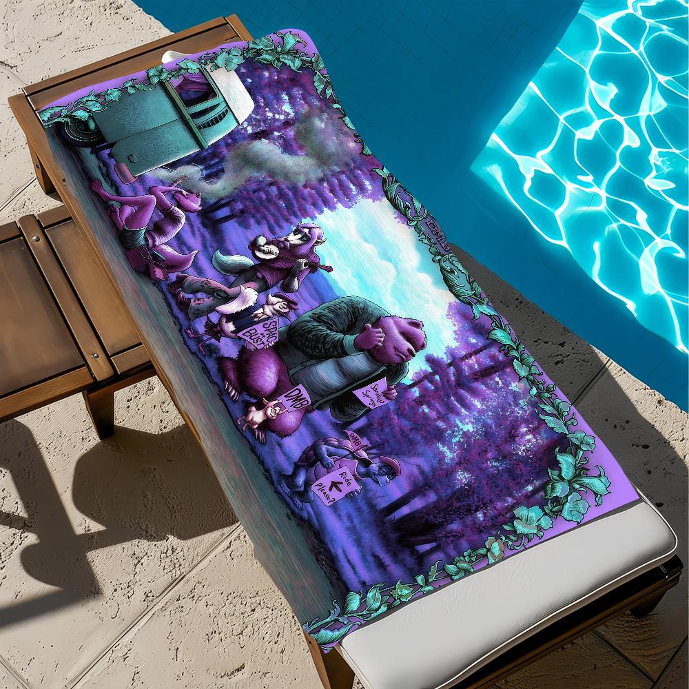 Towel Beach Bath Quick-Drying Albums Lightweight Portable Sauna Camping Band Swim Pool S-Saratoga Travel W30*H60(CM)
Towel Beach Bath Quick-Drying Albums Lightweight Portable Sauna Camping Band Swim Pool S-Saratoga Travel W30*H60(CM)