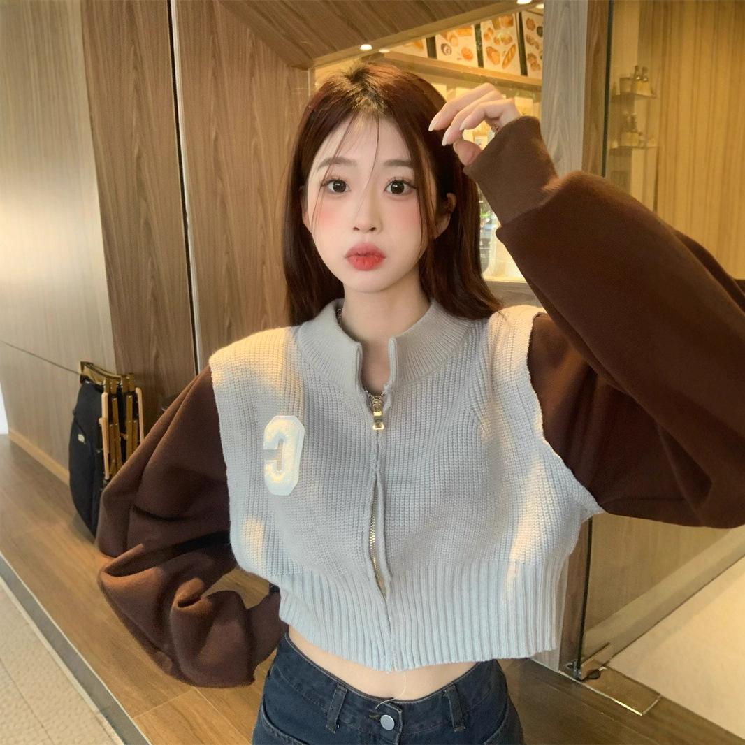 Fake two-piece short sweater jacket women s design sense niche autumn and winter 2025 new retro knitted cardigan one size fits all
Fake two-piece short sweater jacket women s design sense niche autumn and winter 2025 new retro knitted cardigan one size fits all