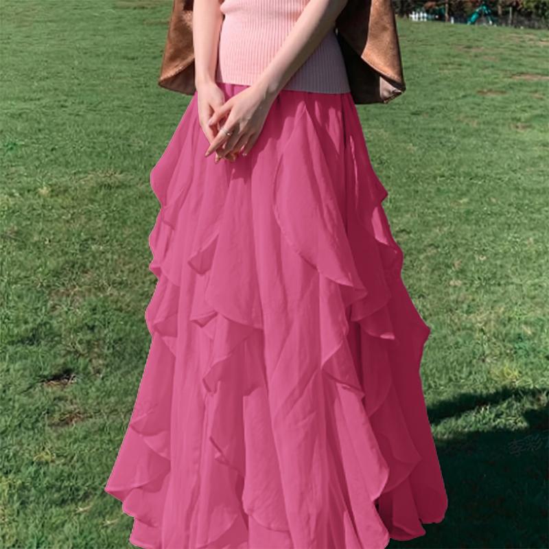 ZANZEA Women Casual Elastic Waist Solid Color Loose Ruffles Long Skirts 2XL
ZANZEA Women Casual Elastic Waist Solid Color Loose Ruffles Long Skirts 2XL