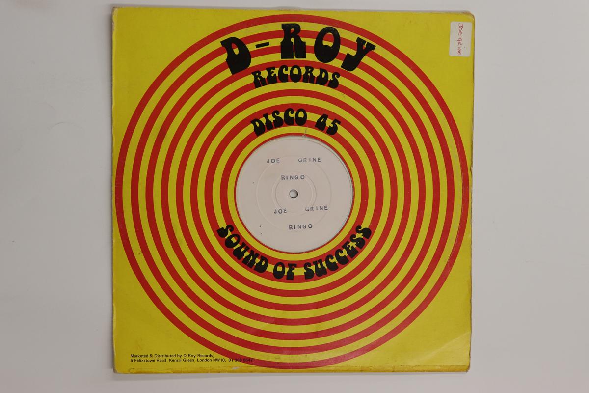 12inch Record JOHNNY RINGO Joe Grine Dub Roots Rock Reggae DRDD45 NOT ON LABEL 1980 UK Reggae Ska Dub Used
12inch Record JOHNNY RINGO Joe Grine Dub Roots Rock Reggae DRDD45 NOT ON LABEL 1980 UK Reggae Ska Dub Used