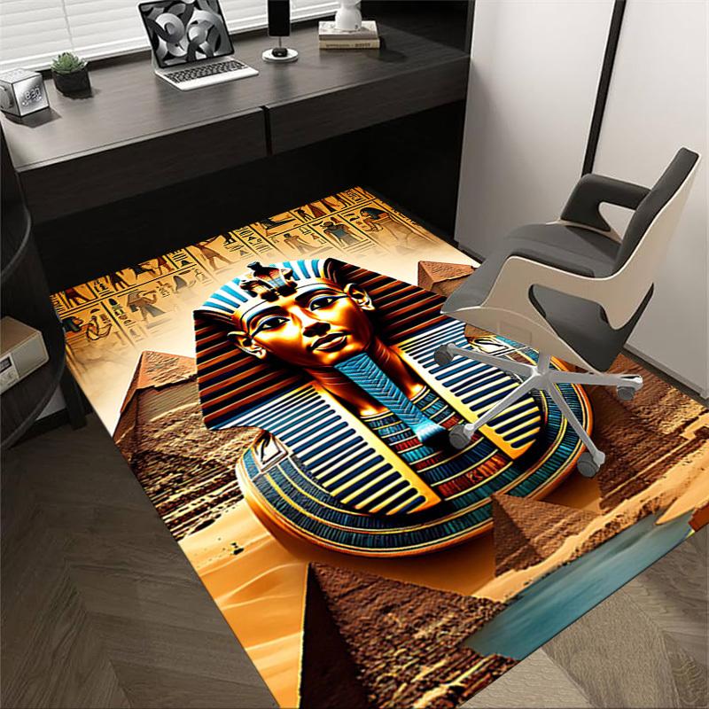 1PC Egyptian mask pyramid Anti-slip carpet, suitable for Office, bedroomand playrooms. It can also be used as a sofa footrest cover-R38 60cm by 90cm
1PC Egyptian mask pyramid Anti-slip carpet, suitable for Office, bedroomand playrooms. It can also be used as a sofa footrest cover-R38 60cm by 90cm