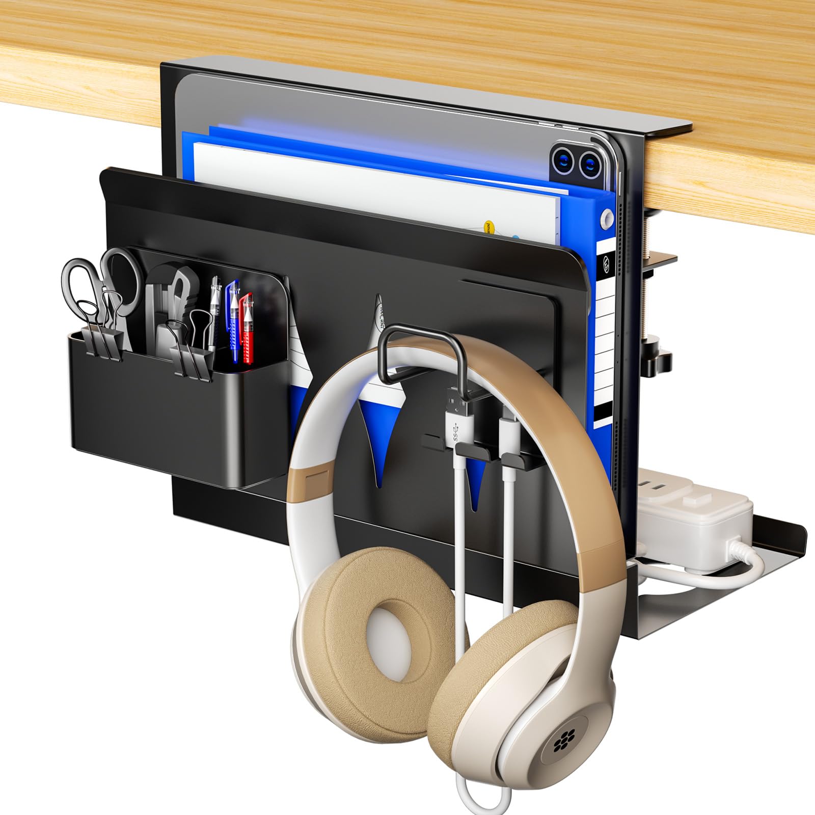 BOIVSHI Настольное хранилище, Хранилище на столешнице, Боковое хранилище, Подстольное хранилище, Настольное хранилище с кабель-каналом, Место для хранения мелких предметов и наушников
BOIVSHI Настольное хранилище, Хранилище на столешнице, Боковое хранилище, Подстольное хранилище, Настольное хранилище с кабель-каналом, Место для хранения мелких предметов и наушников