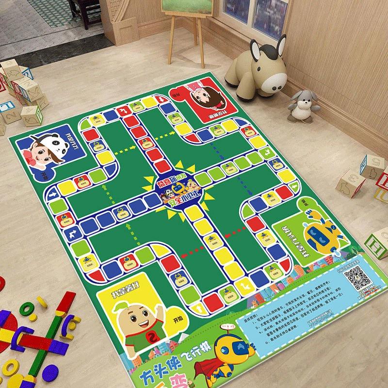Family Game Child Chess Flight Carpet Living Room Sofa Bedroom Bedside Study Play Room Rug Non-slip Kid Cartoon Decoration Mat 40x60cm
Family Game Child Chess Flight Carpet Living Room Sofa Bedroom Bedside Study Play Room Rug Non-slip Kid Cartoon Decoration Mat 40x60cm