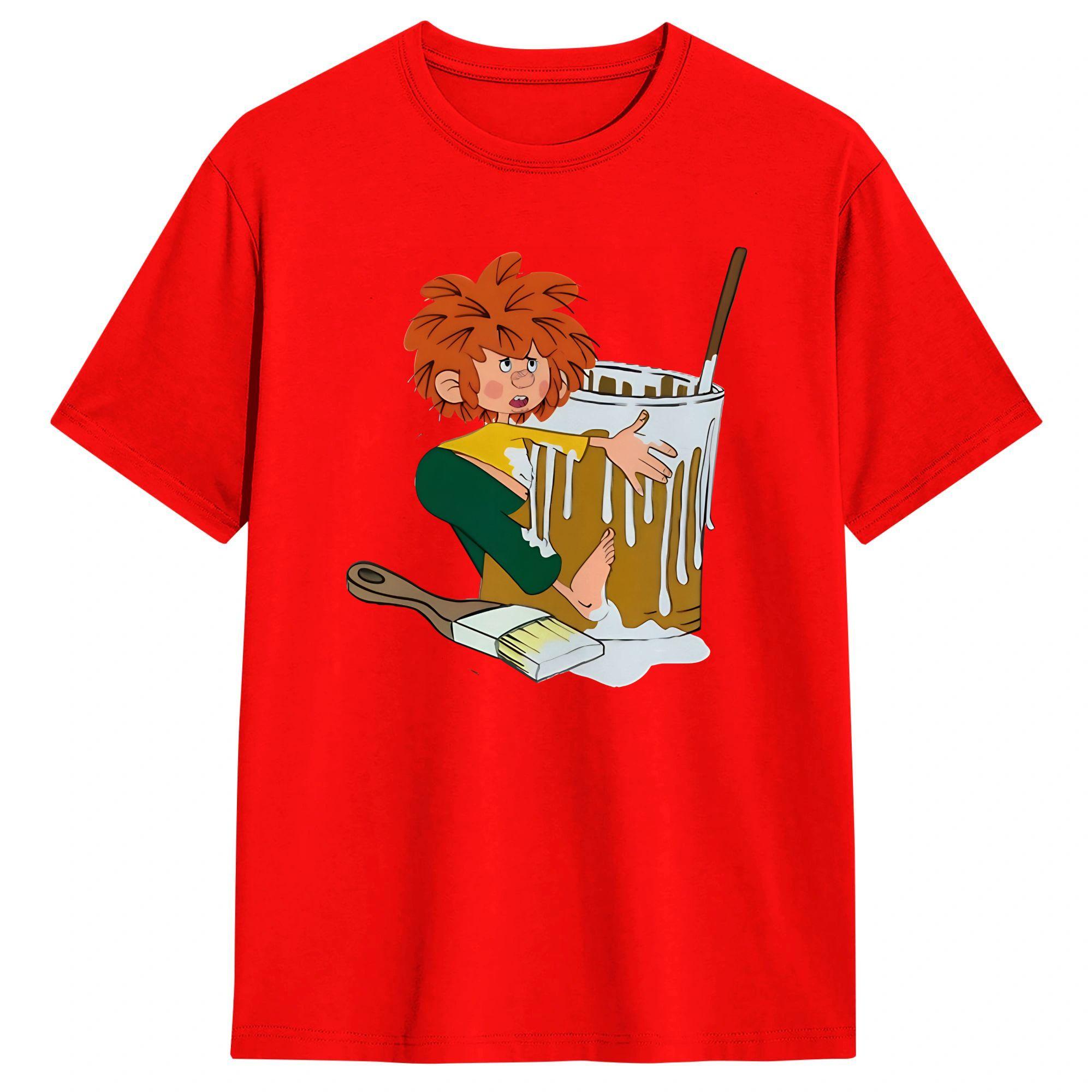 PPumuckls TShirt Unisex Y2K Fun T Shirts Summer O Neck Novelty Tee Shirt Print Oversize Tops S
PPumuckls TShirt Unisex Y2K Fun T Shirts Summer O Neck Novelty Tee Shirt Print Oversize Tops S