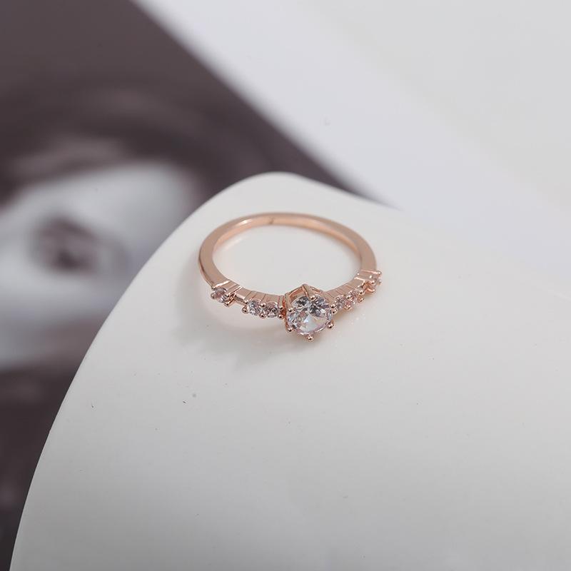 Copper Inlaid Zircon Super Flash Diamond Ring Women S Fashion Personality Light Luxury Niche Design Exquisite Versatile Ring no. 10
Copper Inlaid Zircon Super Flash Diamond Ring Women S Fashion Personality Light Luxury Niche Design Exquisite Versatile Ring no. 10