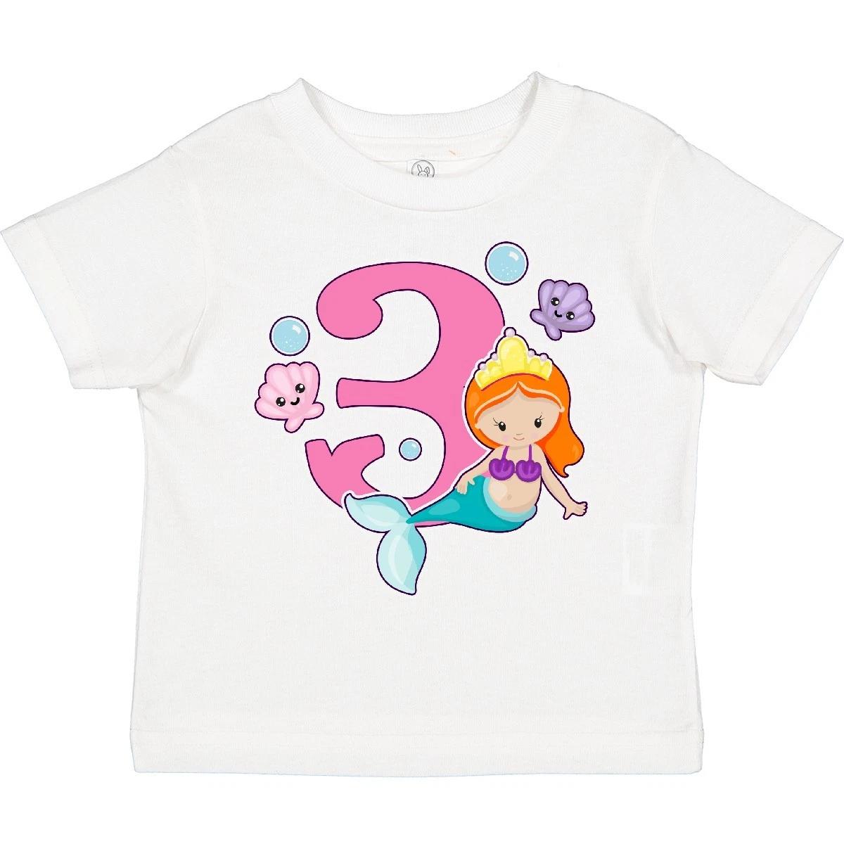 Inktastic I Am 3 Years Old Birthday With Mermaid Toddler kids boys T-Shirt Birthdays Three 100
Inktastic I Am 3 Years Old Birthday With Mermaid Toddler kids boys T-Shirt Birthdays Three 100