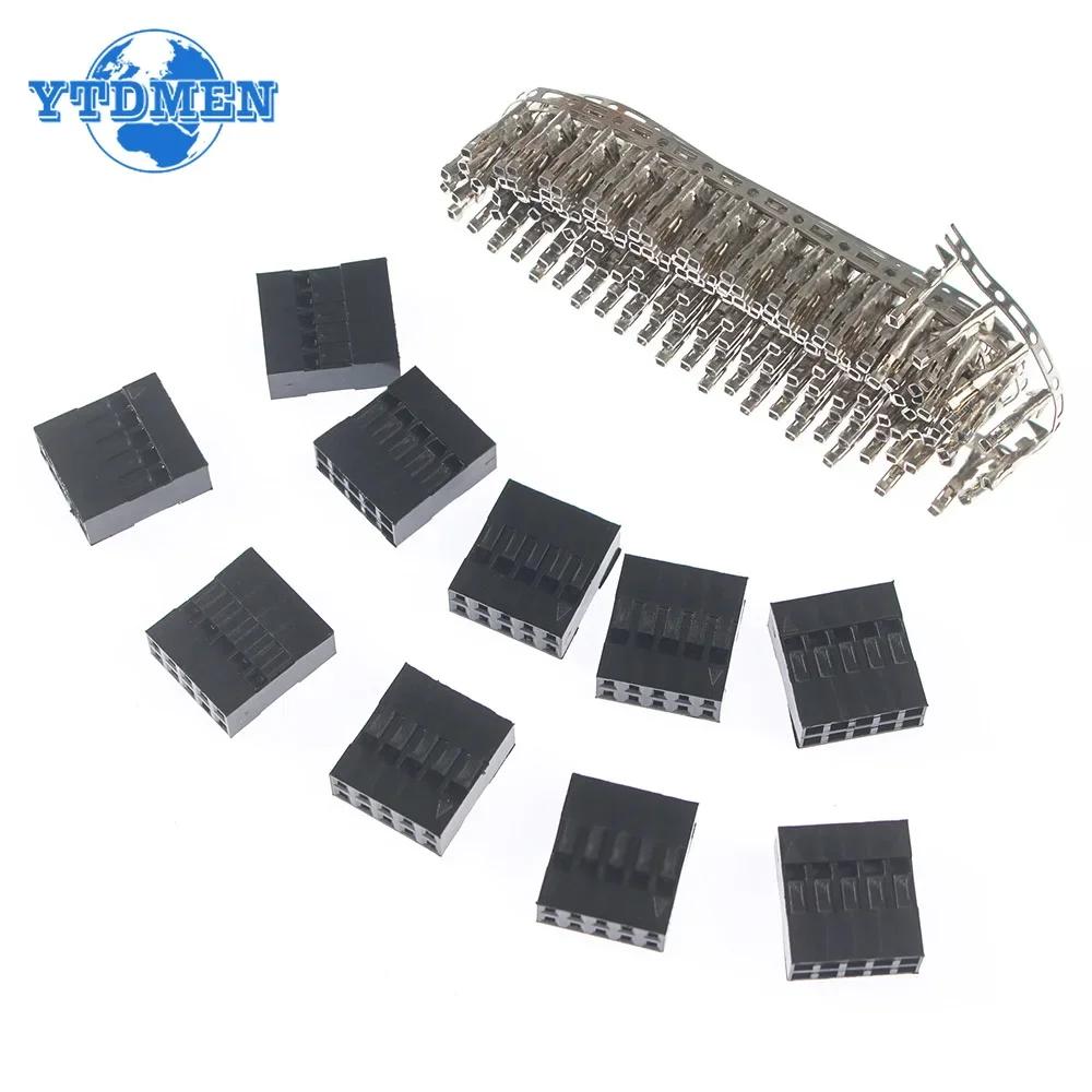 610PCS Dupont Connector 2.54mm, Dupont Cable Jumper Wire Pin Header Housing Kit Male Crimp Pins+Female Pin Terminal Connectors білий
610PCS Dupont Connector 2.54mm, Dupont Cable Jumper Wire Pin Header Housing Kit Male Crimp Pins+Female Pin Terminal Connectors білий