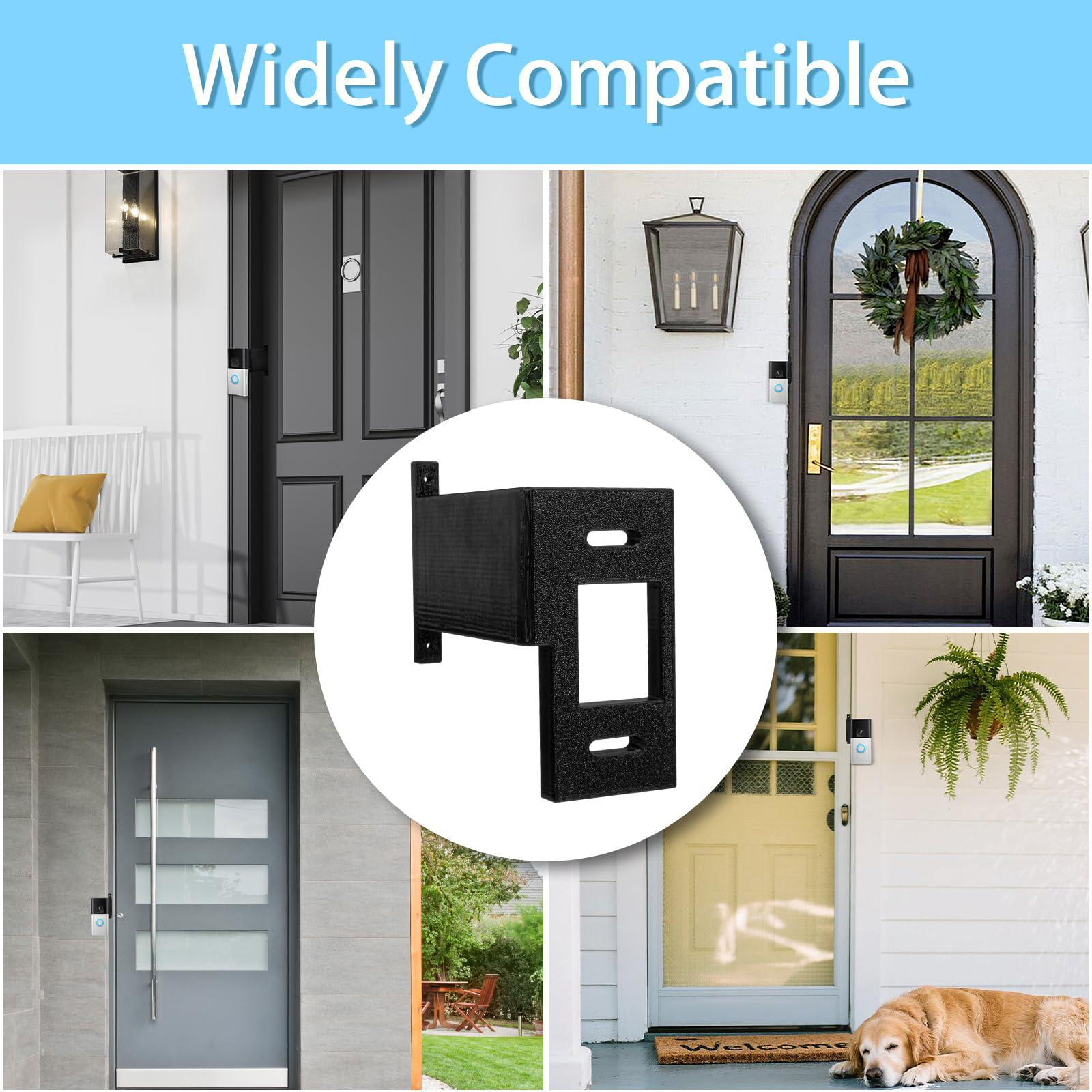Doorbell Holder Mounting Bracket Brick Mount Extension Compact Easy to Install for Wall
Doorbell Holder Mounting Bracket Brick Mount Extension Compact Easy to Install for Wall