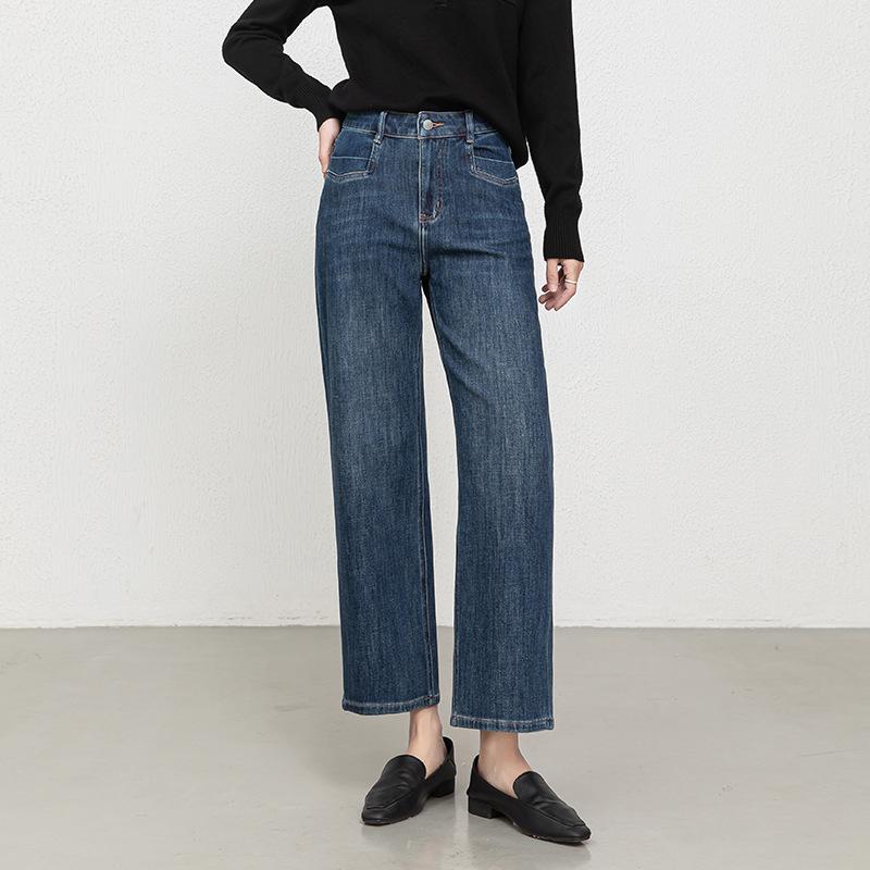 2026 Spring Women s High-Waisted Wide-Leg Stretch Jeans - Loose Nine-Point Style 28
2026 Spring Women s High-Waisted Wide-Leg Stretch Jeans - Loose Nine-Point Style 28