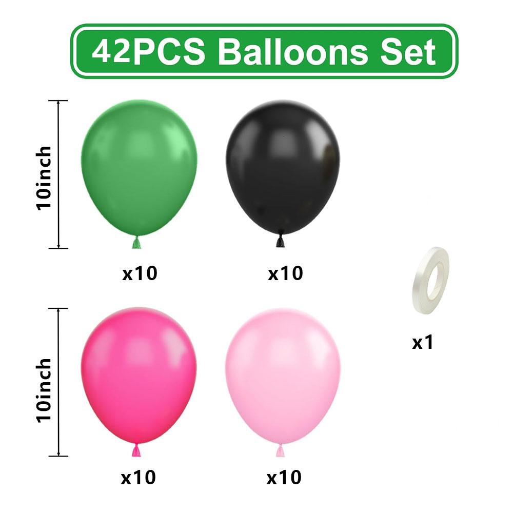 40pcs Black and Pink Green Balloons, Witch Theme Party Balloon for Girls Princess Witch Theme Birthday Party Decorations Other
40pcs Black and Pink Green Balloons, Witch Theme Party Balloon for Girls Princess Witch Theme Birthday Party Decorations Other