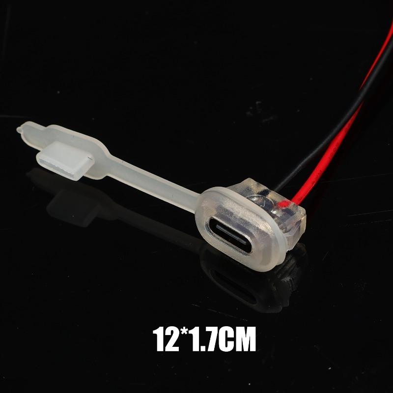 5 шт. Водонепроницаемый разъем питания TYPE-C гнездо 2-контактный Type C 3A входной тип зарядное гнездо со светодиодной подсветкой плата
5 шт. Водонепроницаемый разъем питания TYPE-C гнездо 2-контактный Type C 3A входной тип зарядное гнездо со светодиодной подсветкой плата