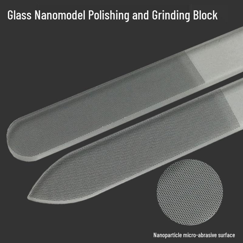 Gundam Model Glass Nano Nail Polishing Stick - 4-Sided Coarse & Fine Grit for Gate Mark Removal
Gundam Model Glass Nano Nail Polishing Stick - 4-Sided Coarse & Fine Grit for Gate Mark Removal