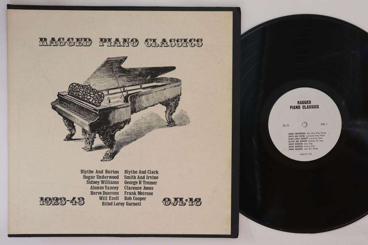 LP Record VARIOUS - Ragged Piano Classics 1923-1943 OJL16 ORIGIN JAZZ LIB 1968 US Blues Used
LP Record VARIOUS - Ragged Piano Classics 1923-1943 OJL16 ORIGIN JAZZ LIB 1968 US Blues Used