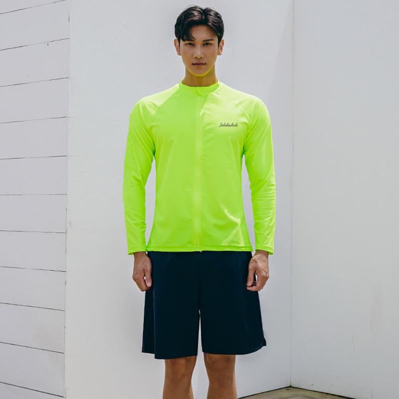 Мужской быстросохнущий купальник-двойка с защитой от УФ-лучей: Топ с длинным рукавом и шорты для серфинга XL флуоресцентный зеленый
Мужской быстросохнущий купальник-двойка с защитой от УФ-лучей: Топ с длинным рукавом и шорты для серфинга XL флуоресцентный зеленый