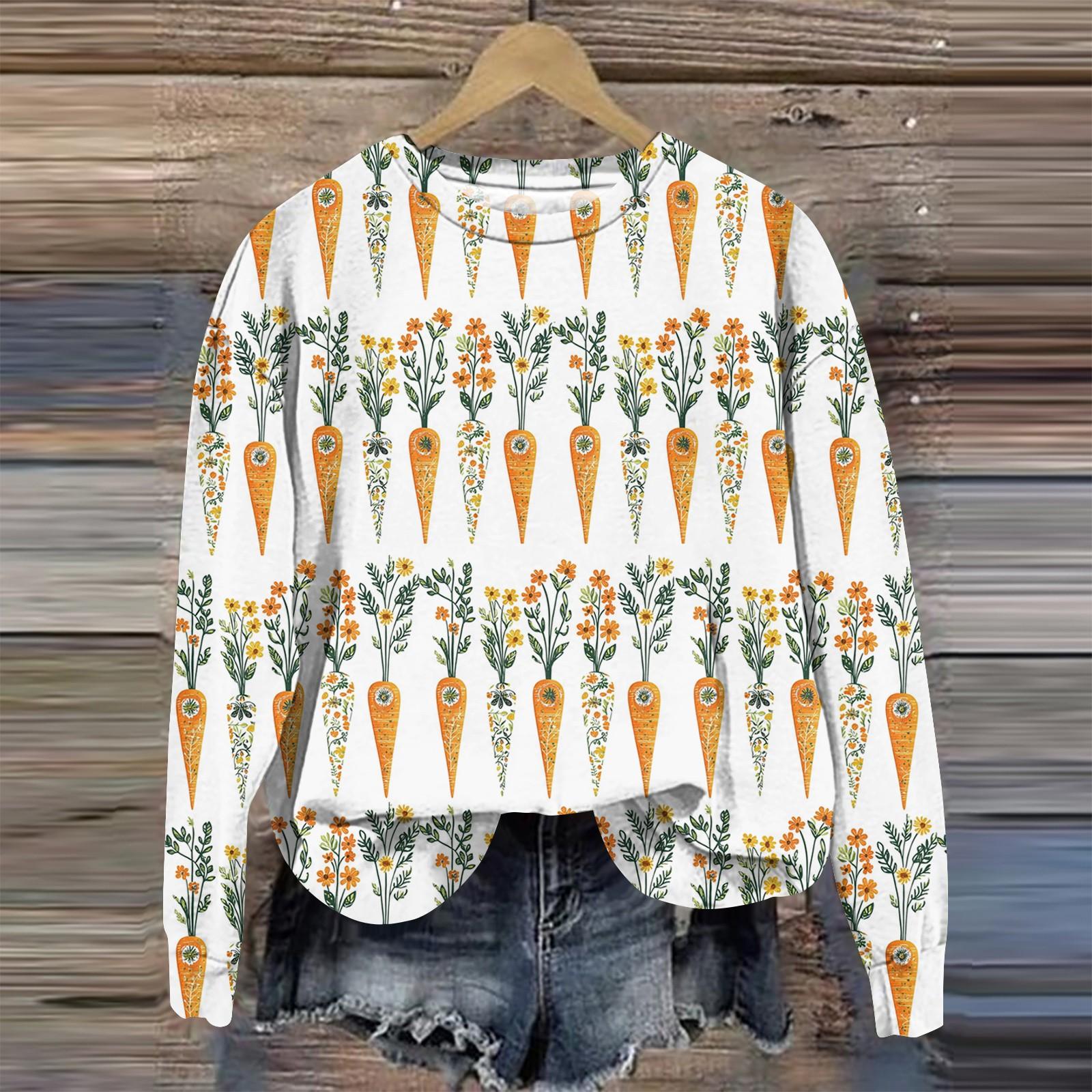 Women s Fashion Easter Printed Long Sleeve Loose Round Neck Sweatshirt Top Fall XXXXXL помаранчевий
Women s Fashion Easter Printed Long Sleeve Loose Round Neck Sweatshirt Top Fall XXXXXL помаранчевий