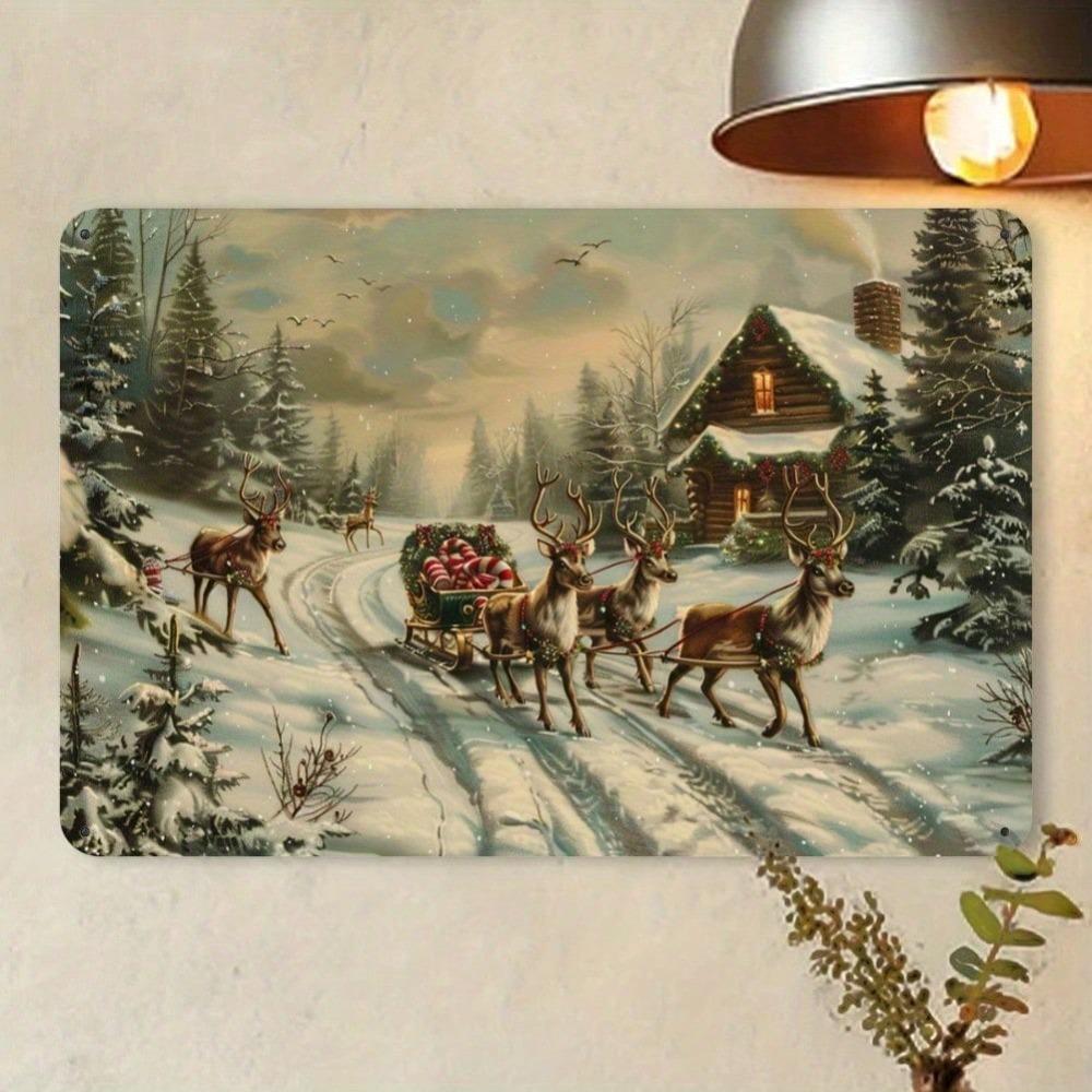 Vintage Christmas Reindeer Metal Tin Sign 12x8 Inch Wall Art Home Cafe Garage Decor 20x30 разноцветный
Vintage Christmas Reindeer Metal Tin Sign 12x8 Inch Wall Art Home Cafe Garage Decor 20x30 разноцветный