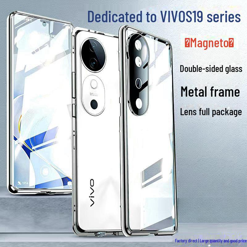 Чехол для телефона VIVO S19Pro Magneto V40: Двустороннее магнитное стеклянное зеркало, полная защита от падений VIVO S19
Чехол для телефона VIVO S19Pro Magneto V40: Двустороннее магнитное стеклянное зеркало, полная защита от падений VIVO S19