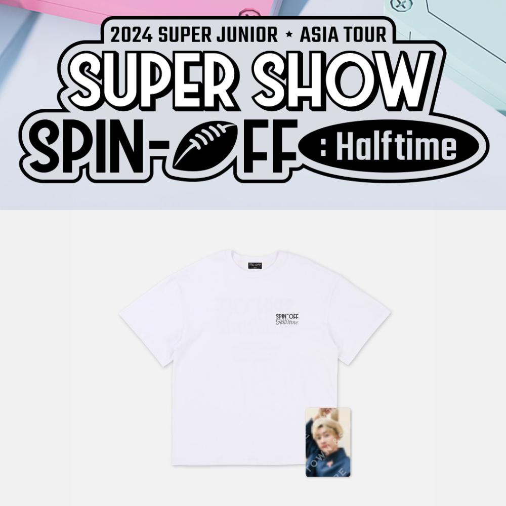 Предзаказ 2024 SUPER JUNIOR SHOW SPIN OFF: Футболка в перерыве матча + набор фотокарточек
Предзаказ 2024 SUPER JUNIOR SHOW SPIN OFF: Футболка в перерыве матча + набор фотокарточек