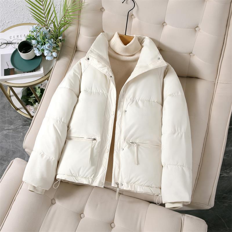 Clearance: Women s Black Short Down Cotton Jacket - Loose, Petite Fit Winter Coat M (85-108 jin)
Clearance: Women s Black Short Down Cotton Jacket - Loose, Petite Fit Winter Coat M (85-108 jin)