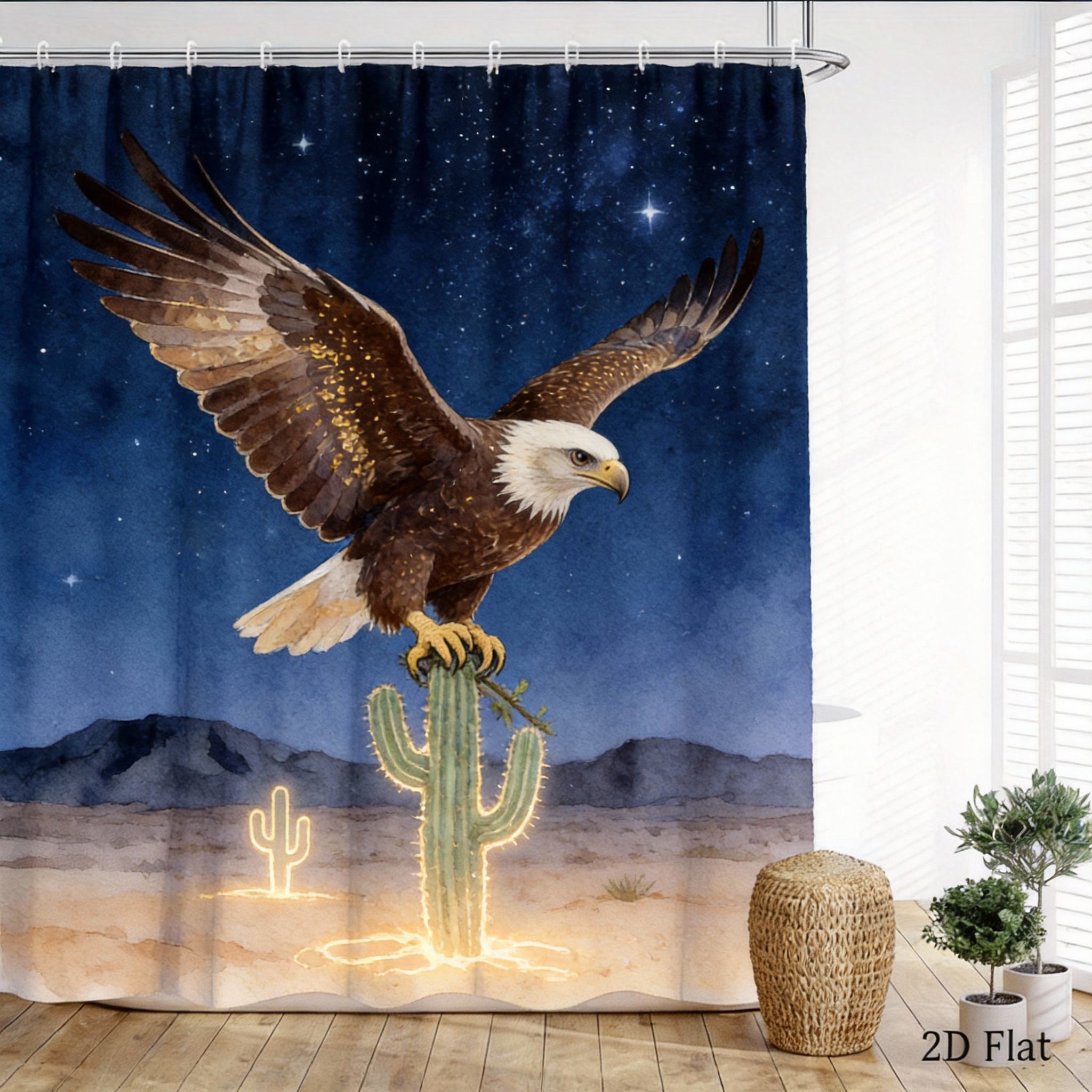 Desert Tortoise Shower Curtain Cacti Succulents Mountain Print Polyester Bath Curtain with Hooks for Nature Decor 90X180cm(35x70in)
Desert Tortoise Shower Curtain Cacti Succulents Mountain Print Polyester Bath Curtain with Hooks for Nature Decor 90X180cm(35x70in)