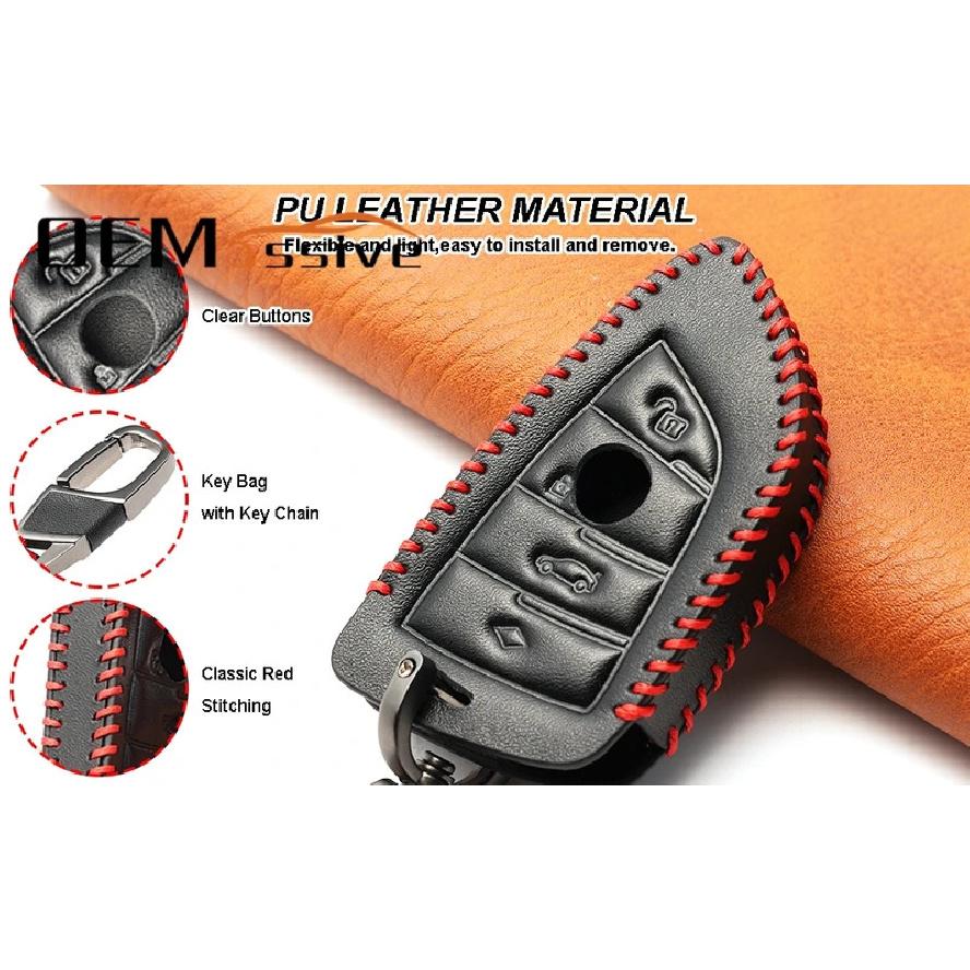 Car Key PU Leather Case Cover Holder Shell 4 Button For BMW X5 X5M F15 X6M X6 F16 X7 G07 M5 F90 X2 F39 X3 G01 G02 2017 2018
Car Key PU Leather Case Cover Holder Shell 4 Button For BMW X5 X5M F15 X6M X6 F16 X7 G07 M5 F90 X2 F39 X3 G01 G02 2017 2018