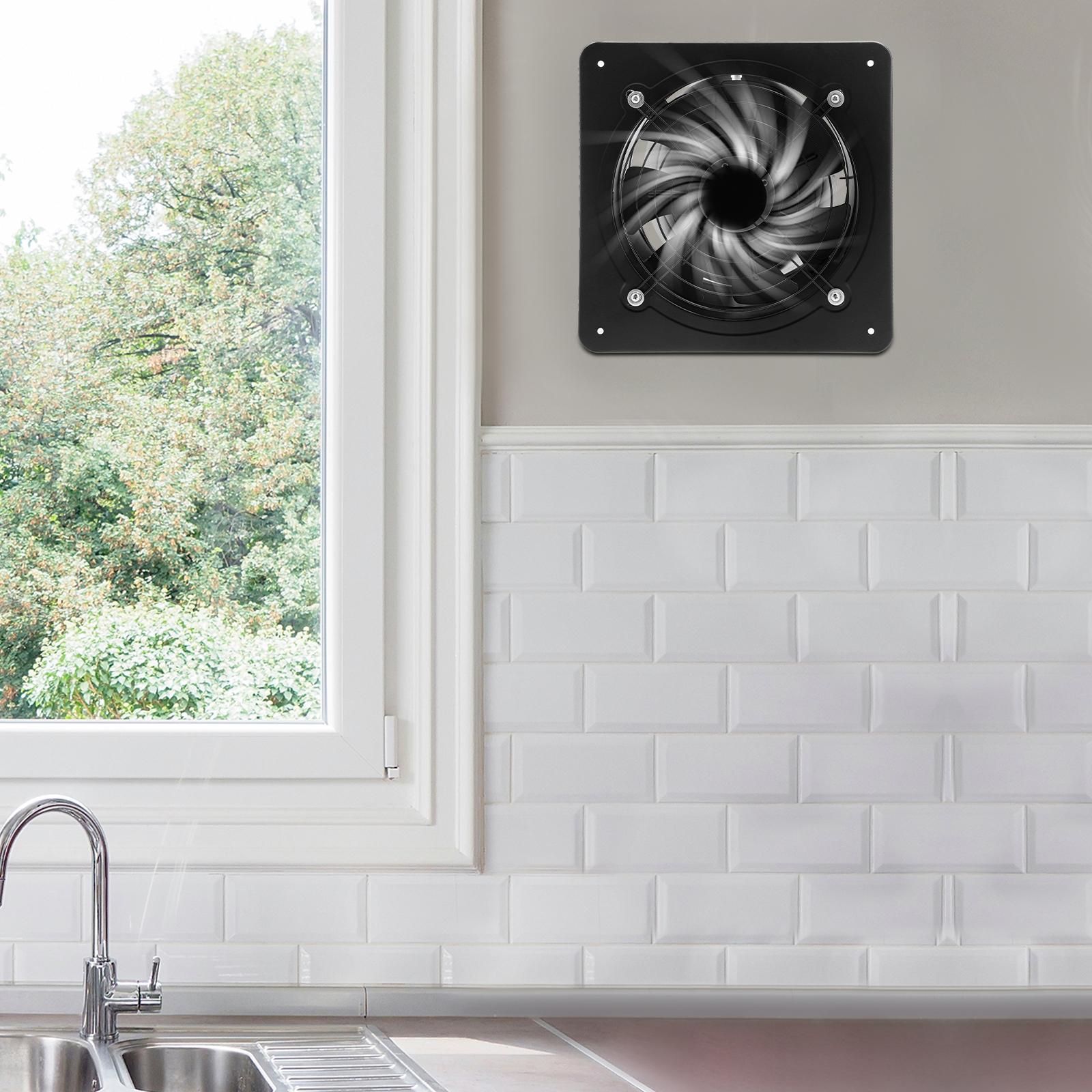 10 Inch Exhaust Fan, Black Wall Mounted Ventilation Fan, 110V 100W High Speed Air Mover with Modern Design, for Kitchen Bathroom US&110 V
10 Inch Exhaust Fan, Black Wall Mounted Ventilation Fan, 110V 100W High Speed Air Mover with Modern Design, for Kitchen Bathroom US&110 V