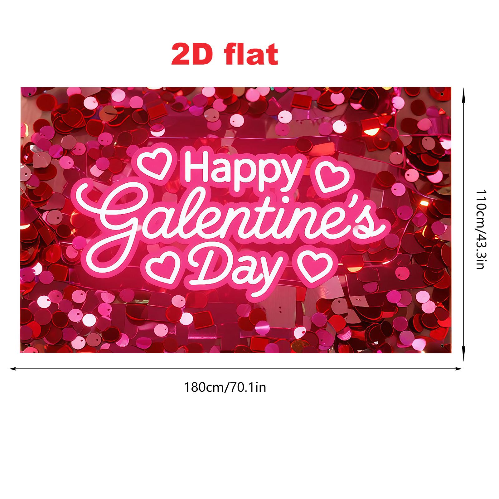Valentine s Day Pink Heart Party Wedding Background Cloth 110x180 cm
Valentine s Day Pink Heart Party Wedding Background Cloth 110x180 cm
