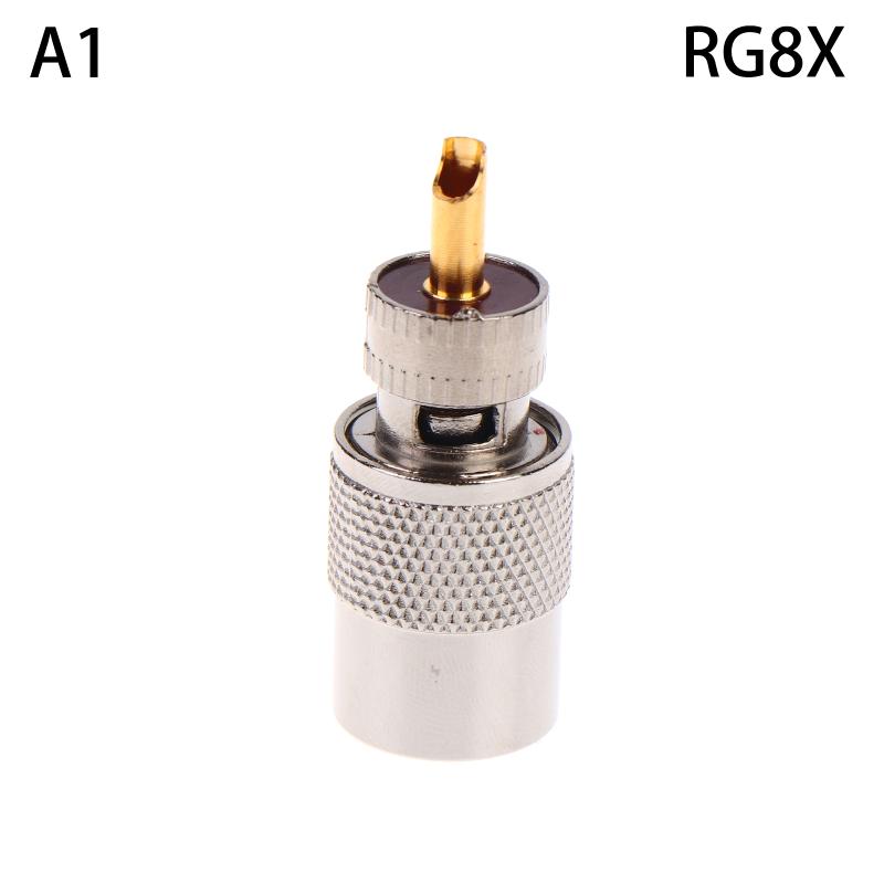 1Pc Pl259 Solder Connector Plug With Reducer For Rg8X/ Rg213 Coaxial Cable Nickel Plated Brass Gold Contacts High Reliability PL259 RG8X
1Pc Pl259 Solder Connector Plug With Reducer For Rg8X/ Rg213 Coaxial Cable Nickel Plated Brass Gold Contacts High Reliability PL259 RG8X