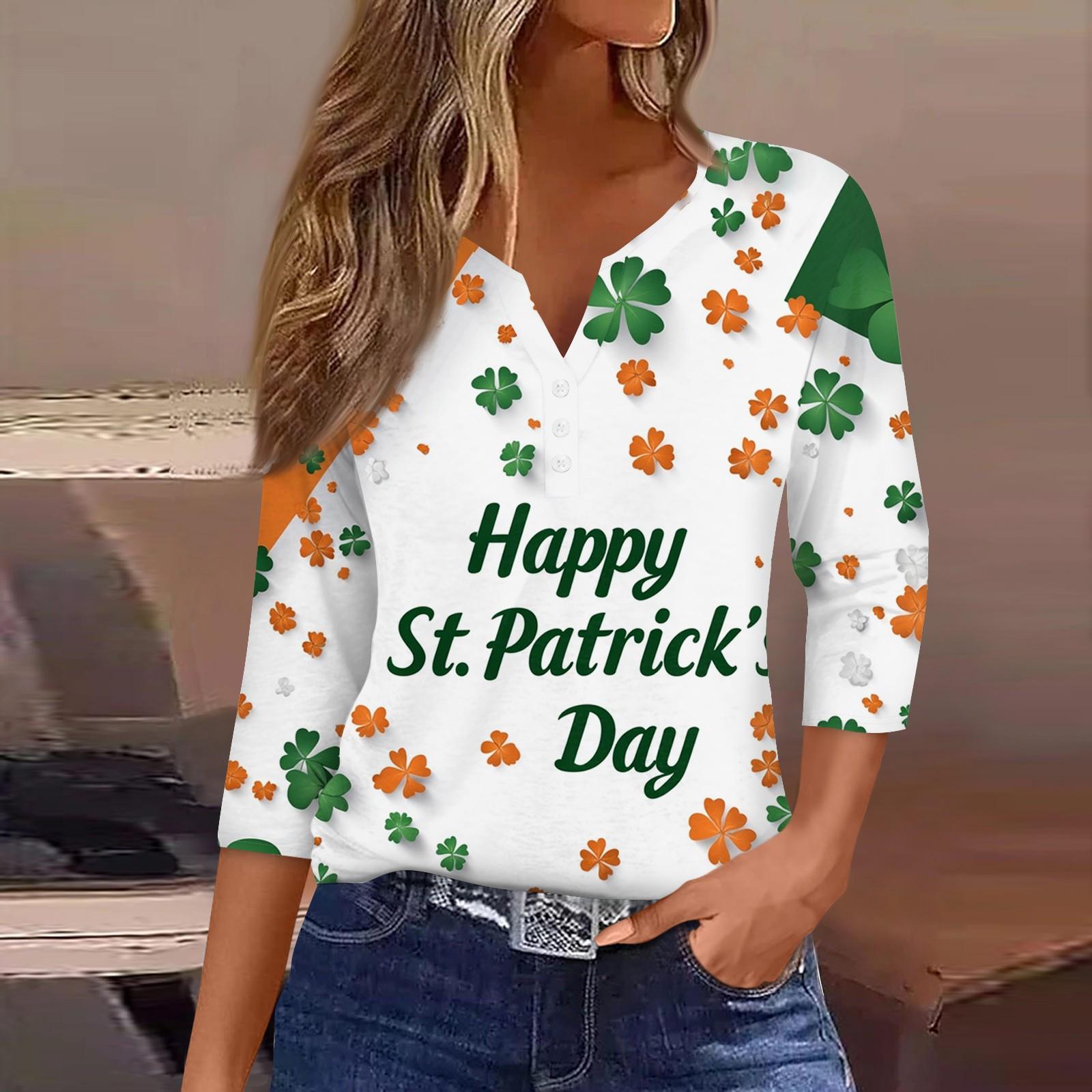 Жіноча футболка з принтом на ґудзиках, рукав 3/4, повсякденна мода на вихідні, базовий V-подібний виріз, звичайний топ XL білий
Жіноча футболка з принтом на ґудзиках, рукав 3/4, повсякденна мода на вихідні, базовий V-подібний виріз, звичайний топ XL білий