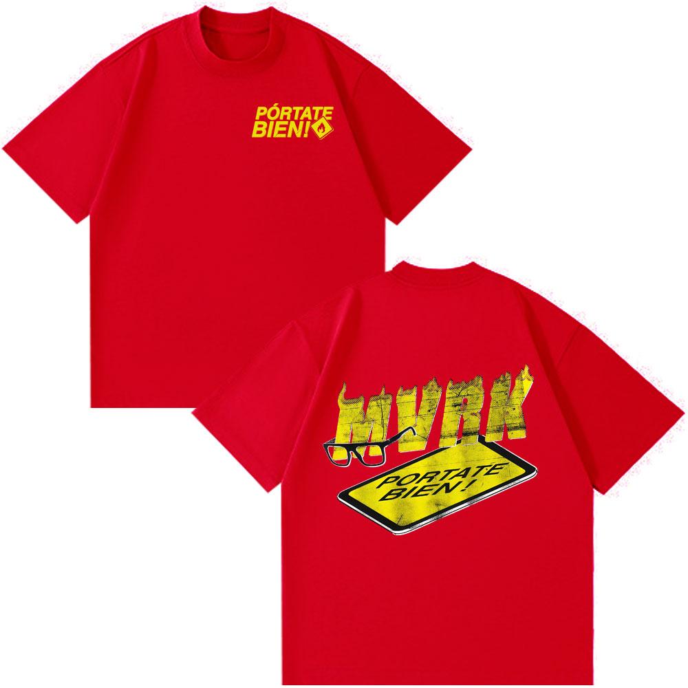 Rapper Mvrk Portate Bien Tour 2026 Print Tshirt Men Women Vintage Oversized Tshirt Casual Cotton Hiphop High Quality Tshirts S
Rapper Mvrk Portate Bien Tour 2026 Print Tshirt Men Women Vintage Oversized Tshirt Casual Cotton Hiphop High Quality Tshirts S